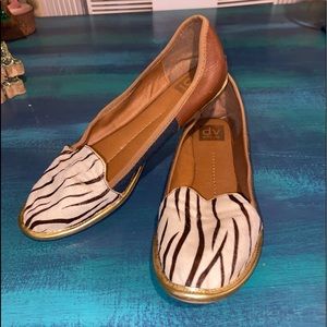 COPY - DOLCE VITA ZEBRA SKIN FLATS